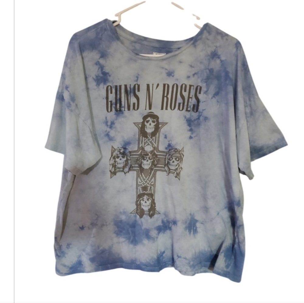American Eagle Guns N' Roses T Shirt Mens XL Appetite for Destruction Tie dye